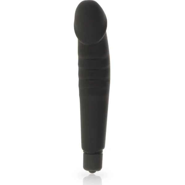 Dolce Vita Realistic Pleasure Vibrator met siliconen hoes zwart Dolce Vita Realistic Pleasure Vibrator met siliconen hoes zwart