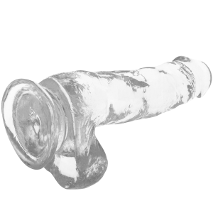 X RAY Clear Dildo with Testicles 18.5 cm Length, 3.8 cm Diameter X RAY Clear Dildo with Testicles 18.5 cm Length, 3.8 cm Diameter - Image 3