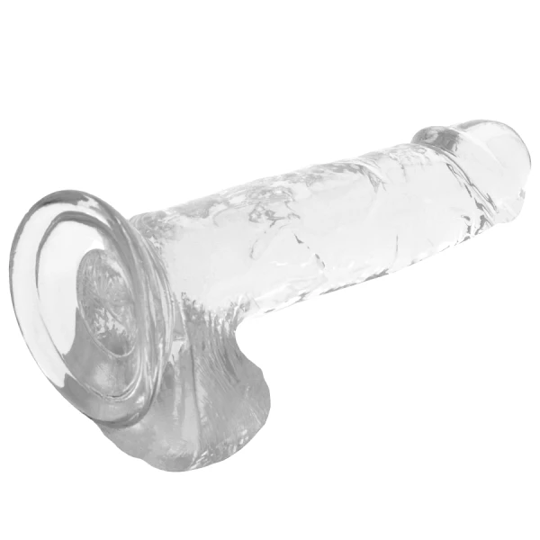 X RAY Heldere Dildo met zuignap 20 cm 4,5 cm diameter