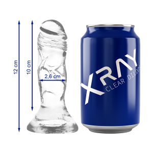 X Ray Klare Jelly-Dildo 12 cm x 2,6 cm X Ray Klare Jelly-Dildo 12 cm x 2,6 cm - Afbeelding 1