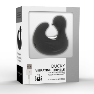 Black&silver Duckymania Finger-Vibrator aus Silikon, wiederaufladbar Black&silver Duckymania Finger-Vibrator aus Silikon, wiederaufladbar – Bild 8