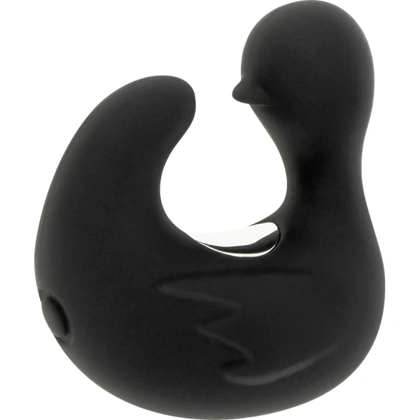 Black&silver Duckymania Finger-Vibrator aus Silikon, wiederaufladbar