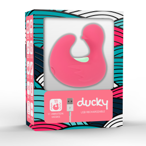 Happy Loky Duckymania oplaadbare siliconen stimulatorvinger, 4,5 cm Happy Loky Duckymania oplaadbare siliconen stimulatorvinger, 4,5 cm - Afbeelding 4