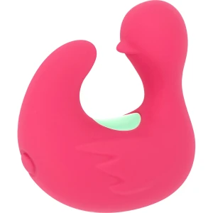 Happy Loky Duckymania oplaadbare siliconen stimulatorvinger, 4,5 cm