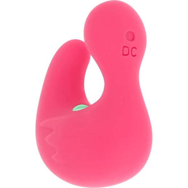Happy Loky Duckymania oplaadbare siliconen stimulatorvinger, 4,5 cm