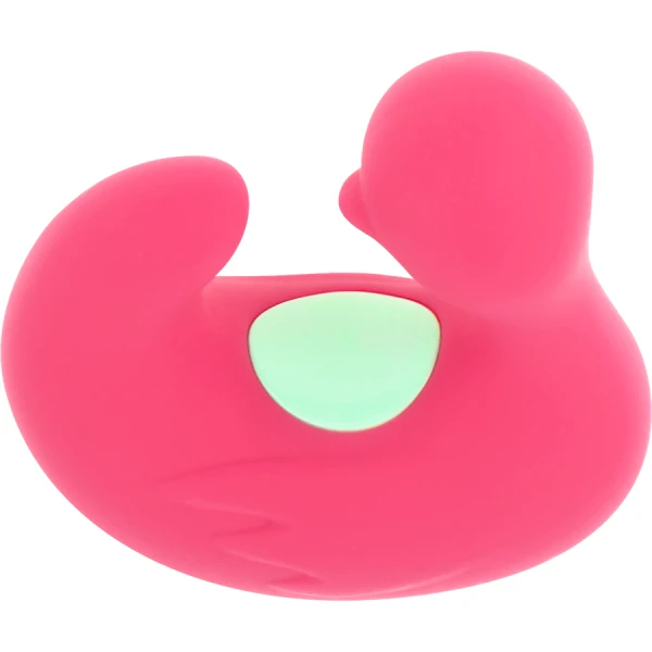 Happy Loky Duckymania oplaadbare siliconen stimulatorvinger, 4,5 cm
