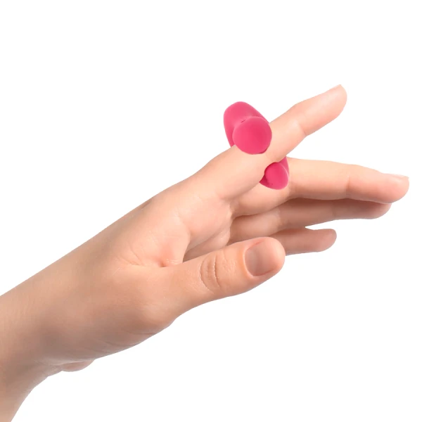 Happy Loky Duckymania oplaadbare siliconen stimulatorvinger, 4,5 cm