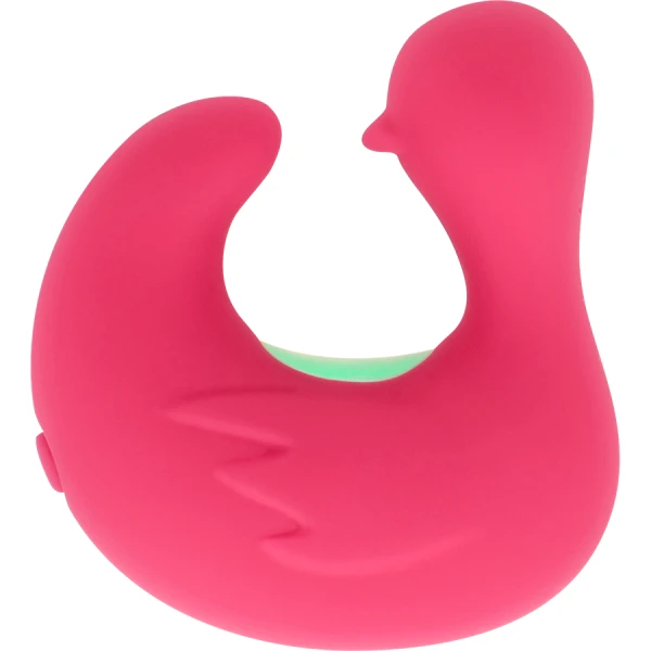 Happy Loky Duckymania oplaadbare siliconen stimulatorvinger, 4,5 cm