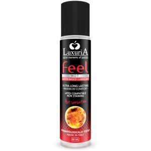 Intimateline Luxuria Feel HOT Sensation glijmiddel op waterbasis 60 ml Intimateline Luxuria Feel HOT Sensation glijmiddel op waterbasis 60 ml - Afbeelding 1