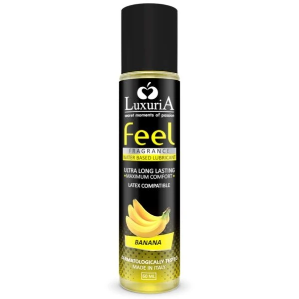 Intimateline Luxuria Water-Based Lubricant with Banana Flavor 60 ml