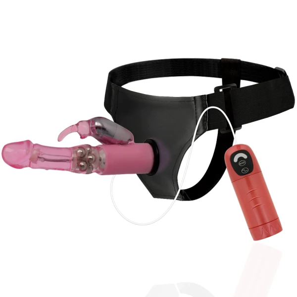 Harness Attraction Geschirr mit rotierendem Vibrator 18 x 3,5 cm