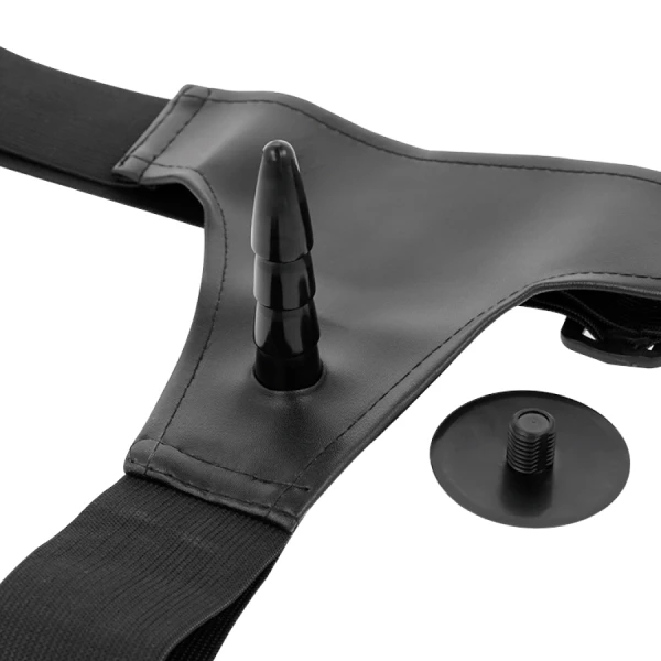 Harness Attraction Strap-On-harnas met opblaaspenis