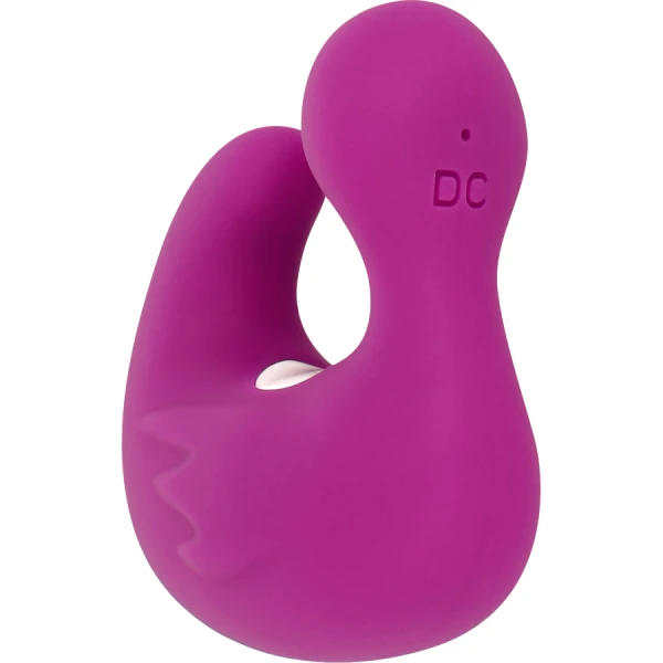 Coverme Duckymania Opgelegde Vibrator Vingerhoed Silicone Oplaadbaar