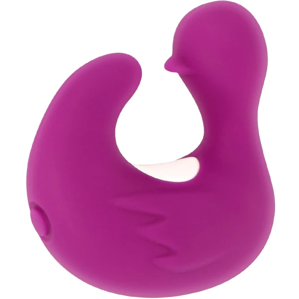 Coverme Duckymania Opgelegde Vibrator Vingerhoed Silicone Oplaadbaar