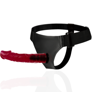 Harness Attraction Strap-On-Geschirr mit realistischem Penis 19 x 4 cm – Bild 3