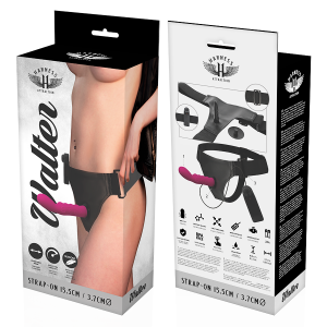 Harness Attraction Strap-On-Geschirr mit Vibrator, 15,5 x 3,7 cm Harness Attraction Strap-On-Geschirr mit Vibrator, 15,5 x 3,7 cm – Bild 7