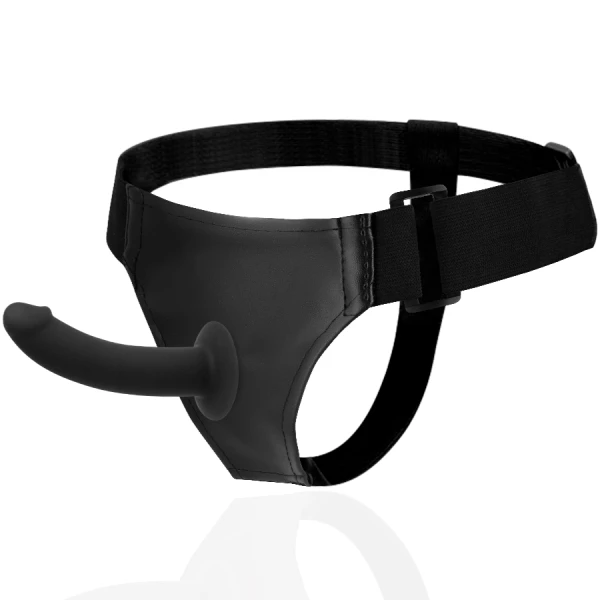 Harness Attraction Strap-On-Harnas met Kenny-Dildo 15 x 3,2 cm