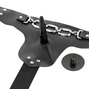 Harness Attraction Strap-On met realistische vibrator 19 x 4 cm Harness Attraction Strap-On met realistische vibrator 19 x 4 cm - Afbeelding 4