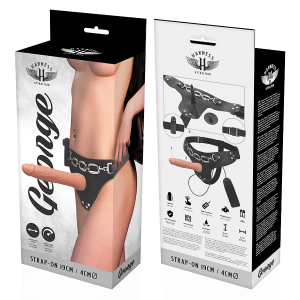 Harness Attraction Strap-On met realistische vibrator 19 x 4 cm Harness Attraction Strap-On met realistische vibrator 19 x 4 cm - Afbeelding 7