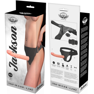 Harness Attraction Strap-On-Harnas met realistische dildo Harness Attraction Strap-On-Harnas met realistische dildo - Afbeelding 6