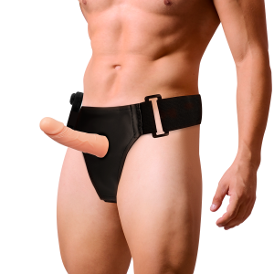 Harness Attraction Holle raam-penis met vibrator 15 x 5 cm Harness Attraction Holle raam-penis met vibrator 15 x 5 cm - Afbeelding 2