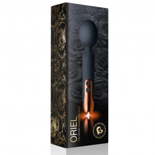 Rocks-off Oriel Massager voor koppels met flexibele kop, 22 cm