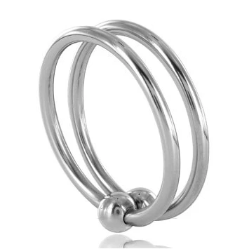 Metal Hard Dubbele Eikelring van staal, 32 mm
