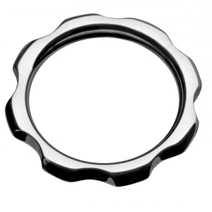 Metal Hard Draaimomentring van staal voor penis en teelballen 50 mm