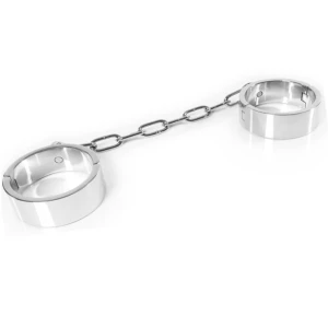 Metal Hard Knöchel-Handschellen mit Inbusschlüssel für BDSM-Einreichung