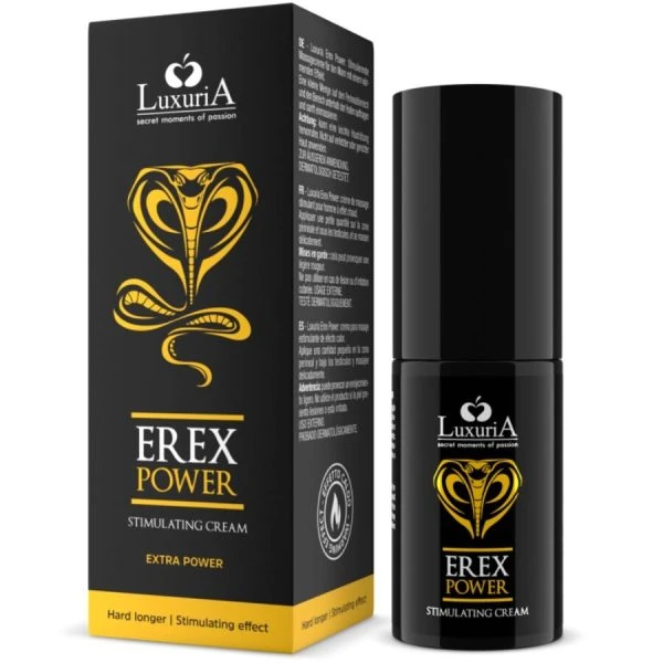 Intimateline Luxuria Erex Power Hard Länger Peniscreme 30 ml