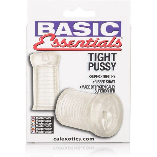 Calexotics Basic Essentials Tight Pussy Masturbator mit geripptem Schaft