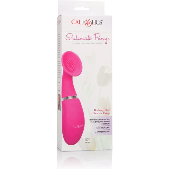 Calexotics Climaxer Pumpsaug Rosa Opvangvibrator met Zuigfunctie Calexotics Climaxer Pumpsaug Rosa Opvangvibrator met Zuigfunctie