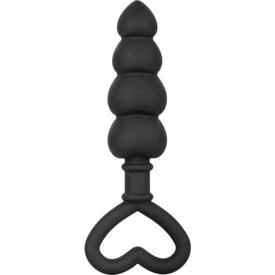 Calexotics Silikon-Analplug mit Herzring 11,5 cm