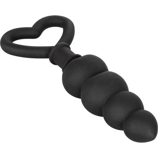 Calexotics Silikon-Analplug mit Herzring 11,5 cm