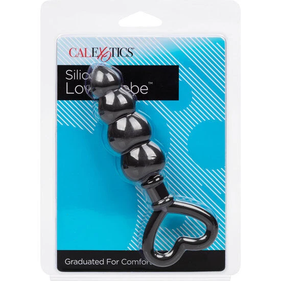 Calexotics Silikon-Analplug mit Herzring 11,5 cm