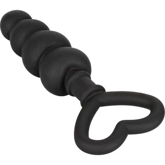 Calexotics Silikon-Analplug mit Herzring 11,5 cm