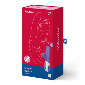 Satisfyer Vibrator Vibe Magic Bunny met konijnenstimulator, 17,7 cm Satisfyer Vibrator Vibe Magic Bunny met konijnenstimulator, 17,7 cm - Afbeelding 7
