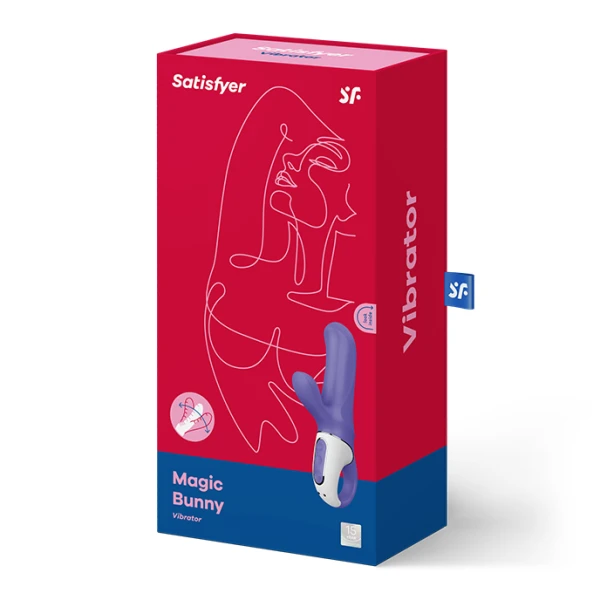 Satisfyer Vibrator Vibe Magic Bunny met konijnenstimulator, 17,7 cm