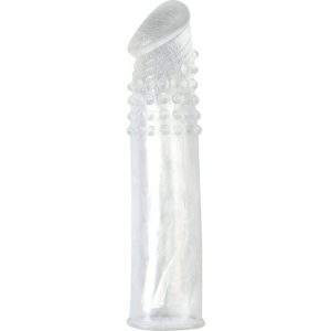 Seven Creations Siliconen Penishuls transparant, 5 cm verlenging Seven Creations Siliconen Penishuls transparant, 5 cm verlenging - Afbeelding 1