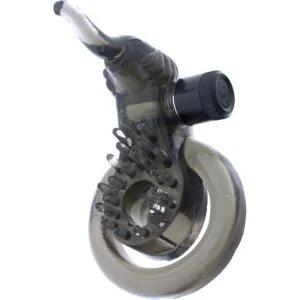 Seven Creations Vibrationsring mit Elefanten-Klitorisstimulator, 5 cm Durchmesser
