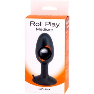 Seven Creations Roll Play Anaalplug met rollende bal, siliconen Seven Creations Roll Play Anaalplug met rollende bal, siliconen - Afbeelding 2