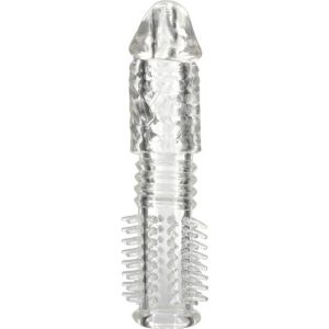 Seven Creations Gestructureerde siliconen penisverlenger met verlenging Seven Creations Gestructureerde siliconen penisverlenger met verlenging - Afbeelding 1