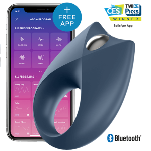 Satisfyer Connect Krachtige Royal ONE Vibrator Ring met App-bediening Satisfyer Connect Krachtige Royal ONE Vibrator Ring met App-bediening - Afbeelding 1
