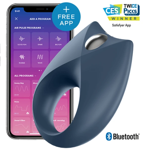 Satisfyer Connect Krachtige Royal ONE Vibrator Ring met App-bediening