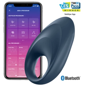 Satisfyer Connect Mighty ONE Ring Vibrator met app-bediening