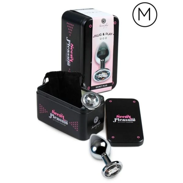Secretplay Toys Anaalplug van aluminium, 7 cm