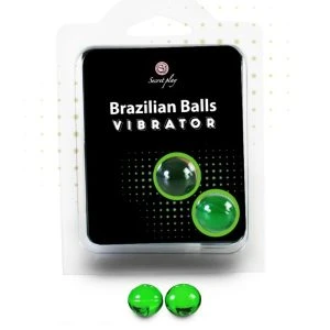 Secretplay Cosmetic Brazilian Balls Set mit Vibrationseffekt