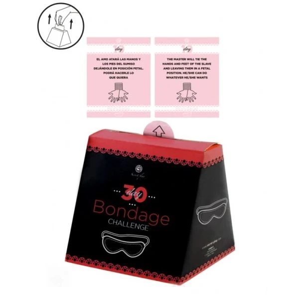 Secretplay 100% Games Challenge 30 Tage Bondage Kartenspiel Spanisch Englisch