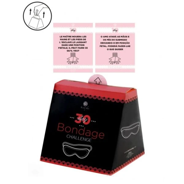 Secretplay 100% Games Challenge 30 dagen Bondage Spel (fr/pt)
