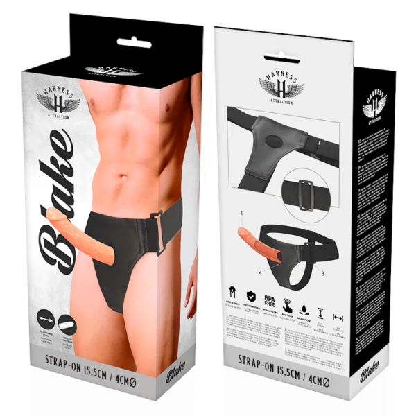 Harness Attraction Holle-penisvergroter met riem Harness Attraction Holle-penisvergroter met riem